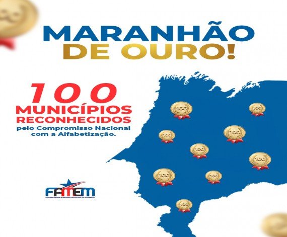 100 municípios do Maranhão conquistam Selo Ouro de Alfabetização em premiação nacional em Brasília