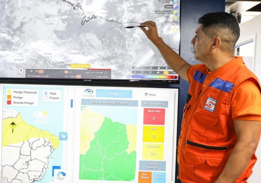 Defesa Civil Estadual avalia danos e prejuízos com as chuvas e intensifica suporte a municípios